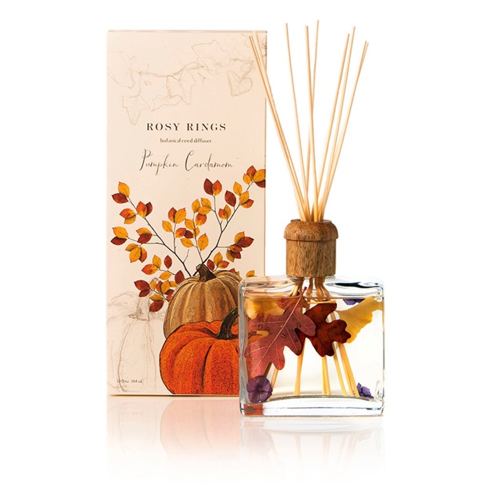 Rosy Rings Pumpkin Cardamom 13oz oil diffuser new in box